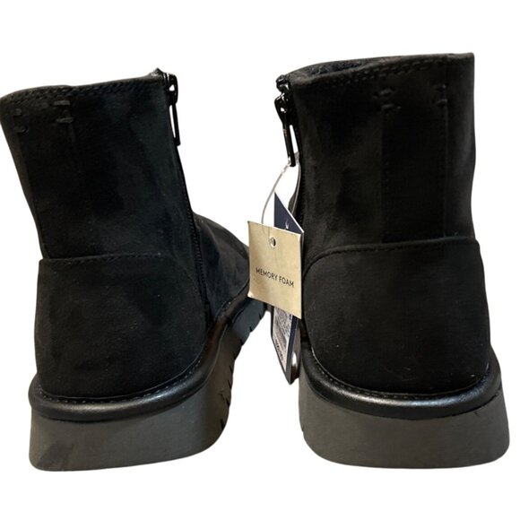 Universal Thread Memory Foam Booties in May Black Size 8 NWT - Picture 6 of 8